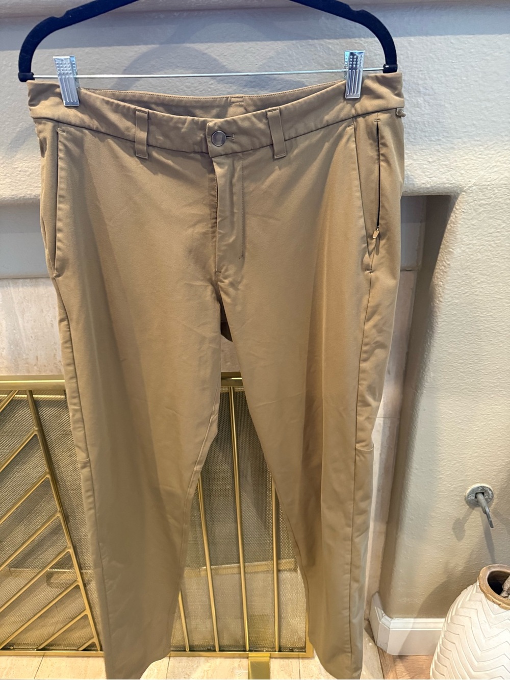 Lululemon Men's Chino-Style Pants in Khaki